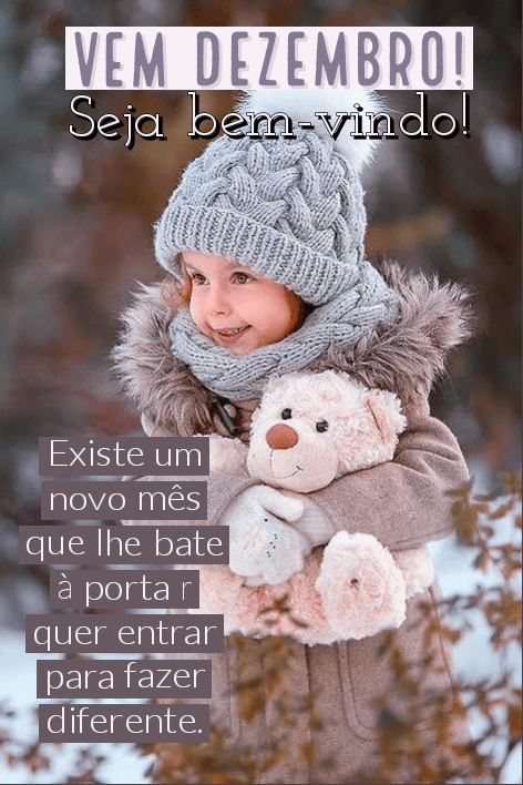 Vem dezembro bem vindo