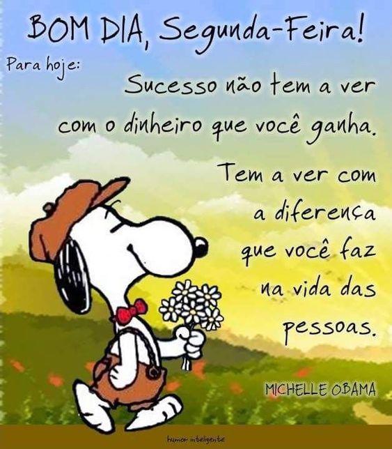 Segunda-feira para hoje sucesso