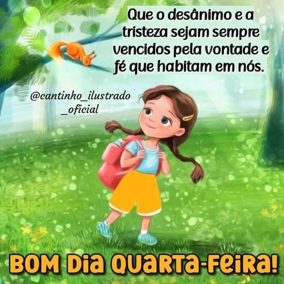 Bom dia quarta-feira fé que habita