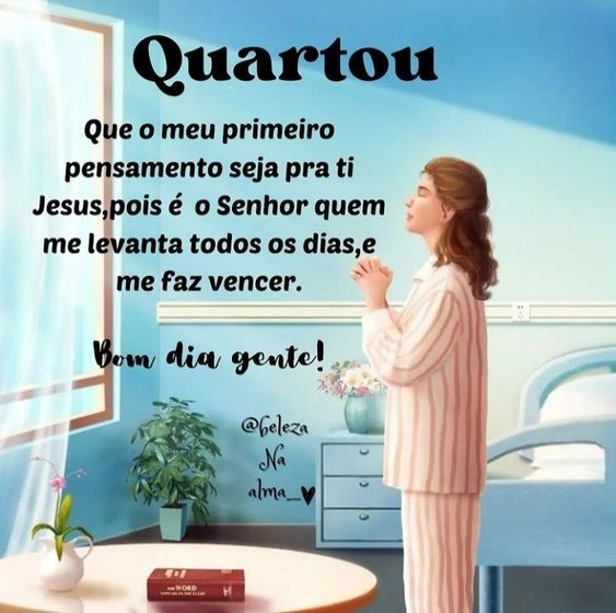 Quartou bom dia gente