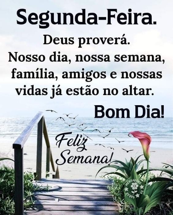 Segunda-feira Deus proverá