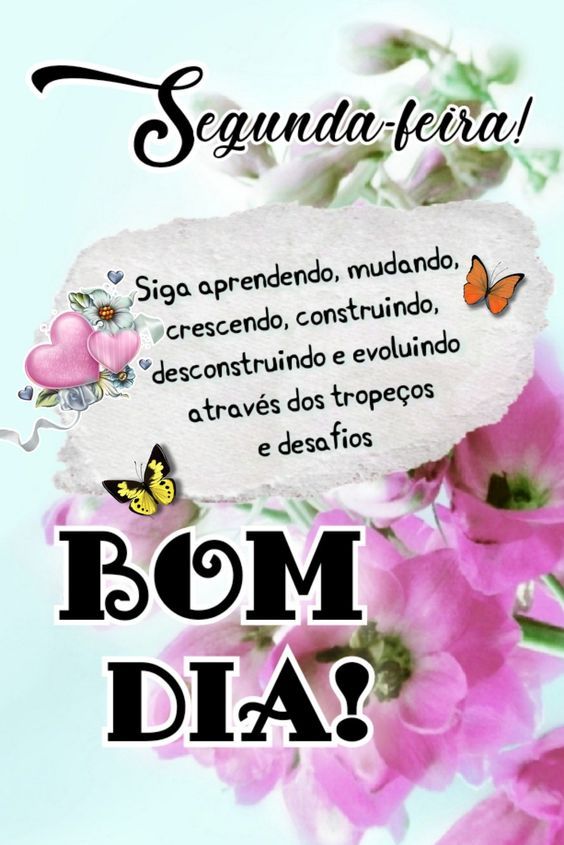 Segunda-feira siga aprendendo