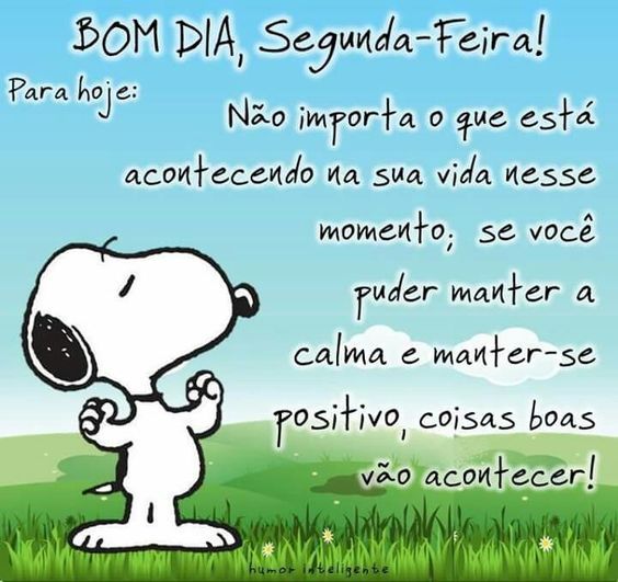 Coisas boas vão acontecer