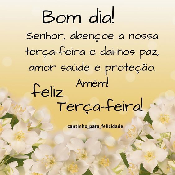 Senhor abençoe a nossa terça-feira