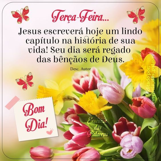 Terça-feira Jesus escreverá