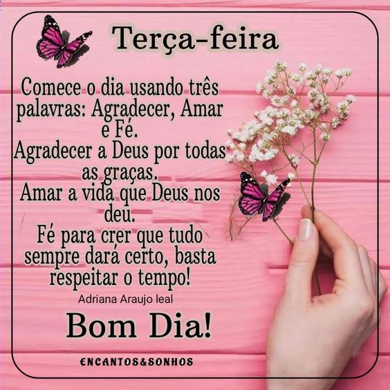 Comece o dia usando três palavras