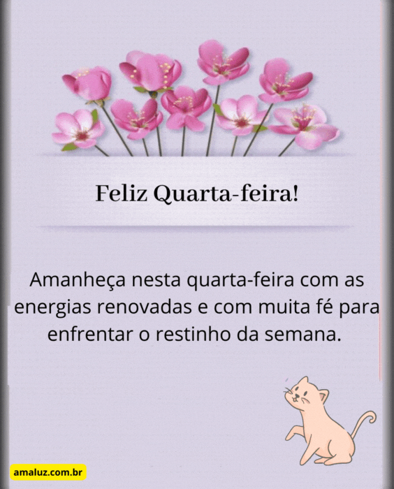 Amanheça nesta Quarta-feira