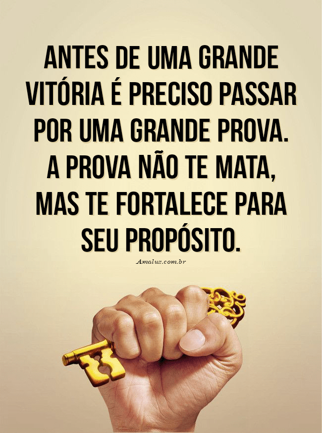 Mensagem para alcançar o sucesso