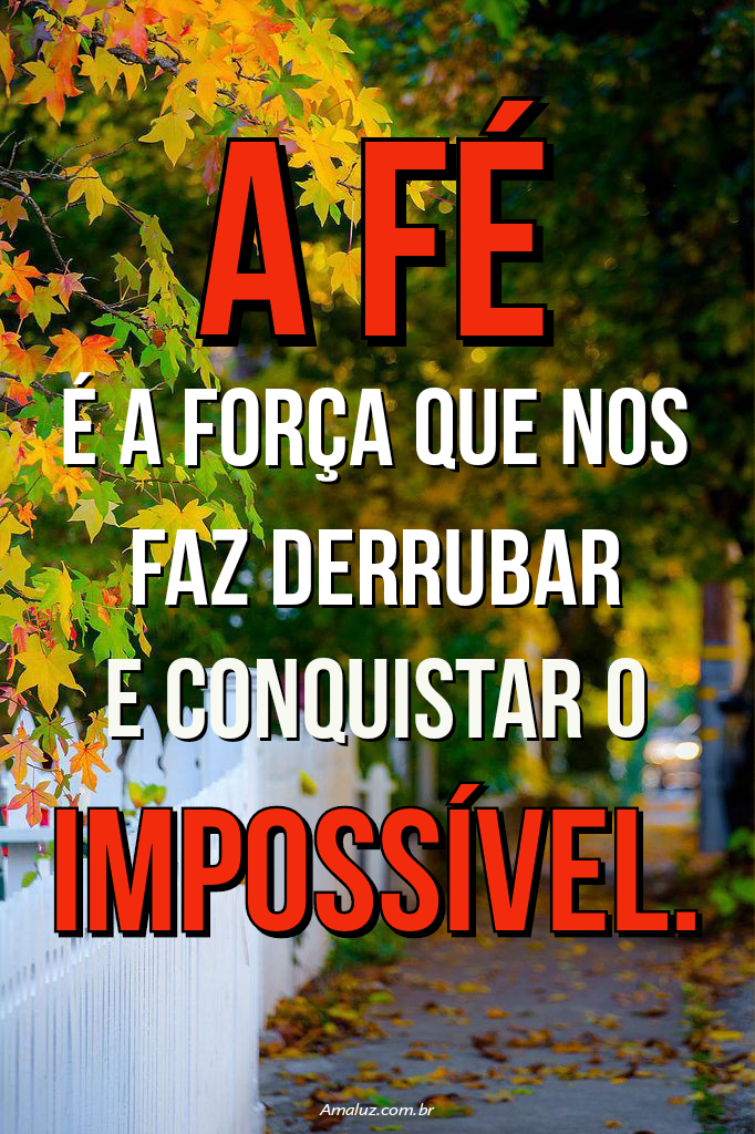 Mensagens fé e conquistas