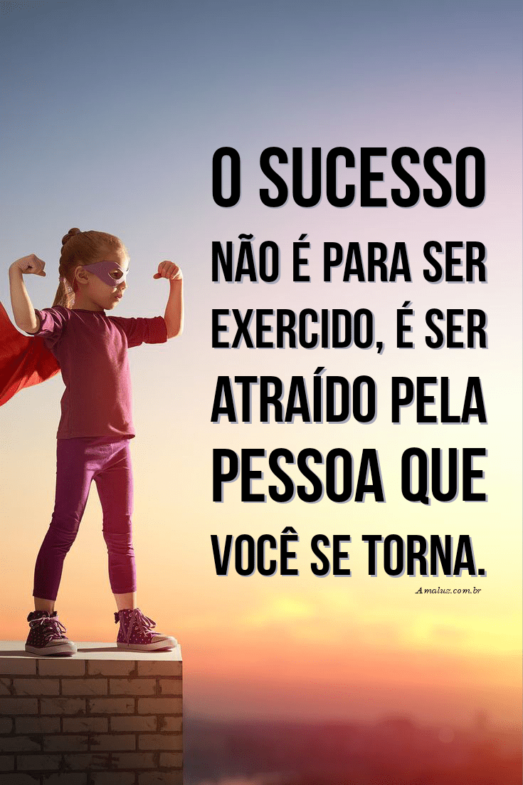 Mensagens para chegar ao sucesso