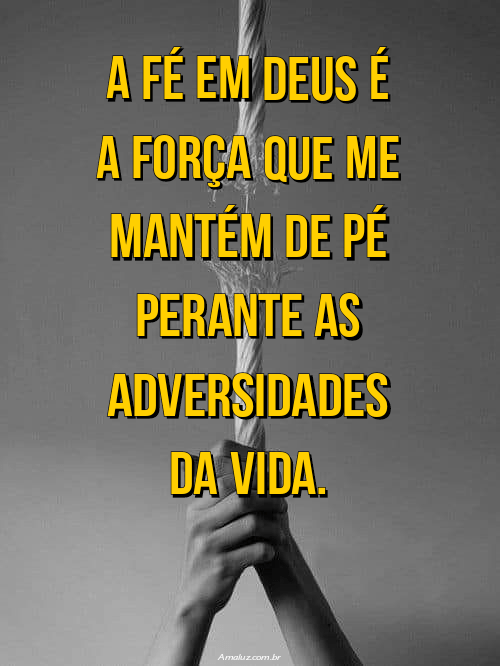 Uma mensagem especial de fé para whatsapp