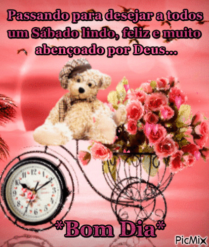 Passando para desejar lindo sábado