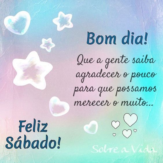 Que a gente saiba agradecer