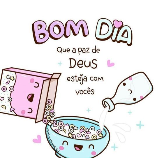 Bom dia a paz de Deus