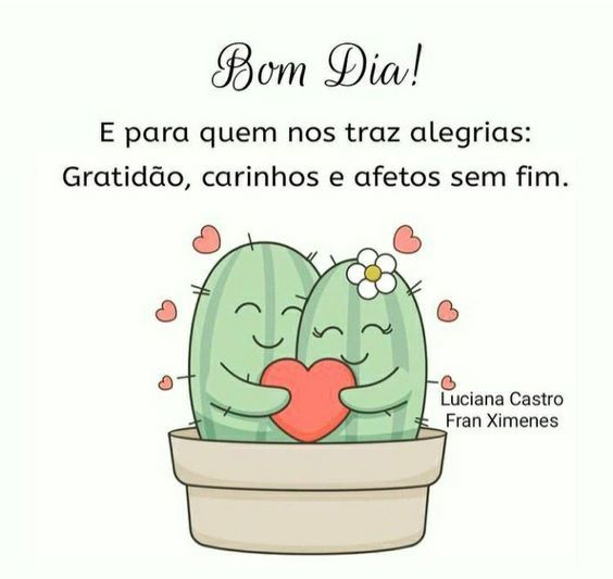 Para quem nos traz alegrias