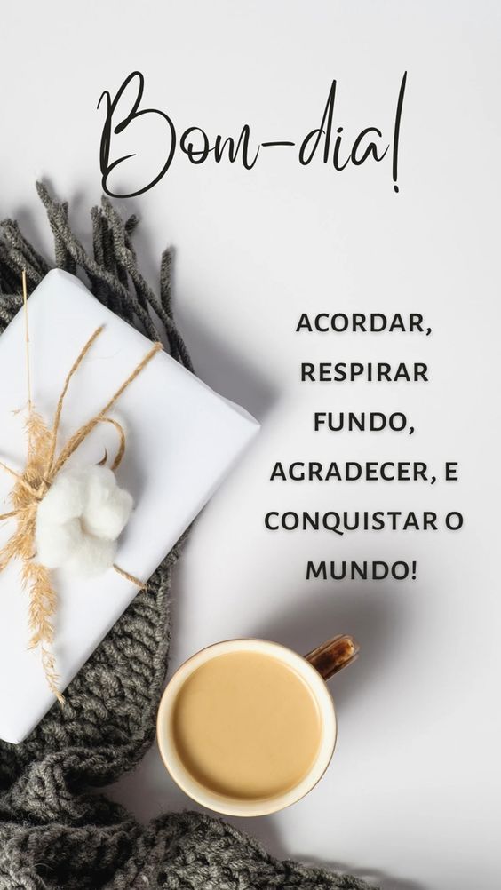 Mensagem de bom dia com otimismo