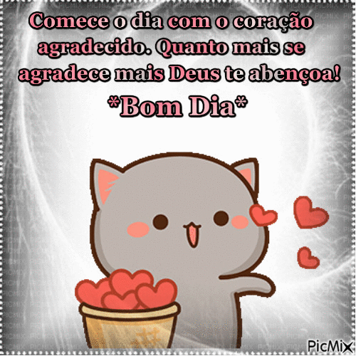 Comece o dia com coração agradecido