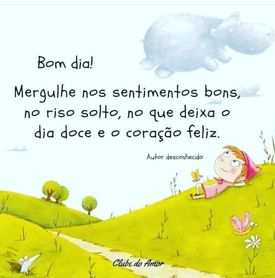 Dia doce e o coração feliz