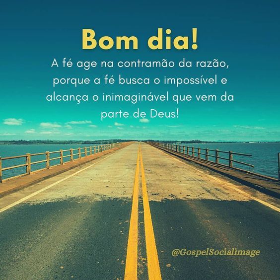 Mensagem de bom dia com fé