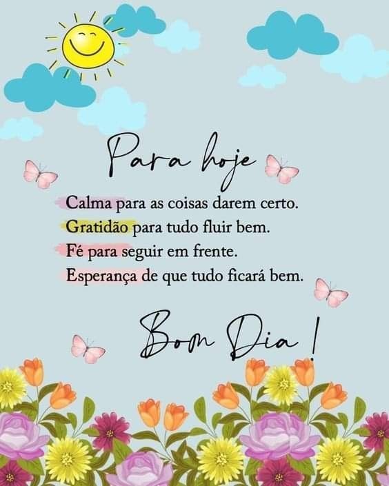 Mensagem de bom dia com gratidão