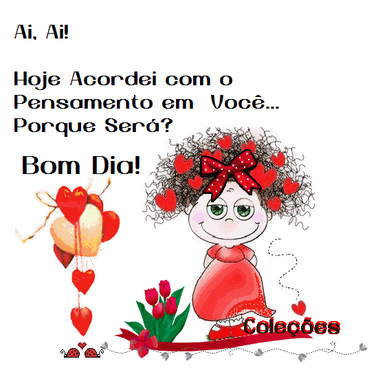 Hoje acordei com o pensamento em você