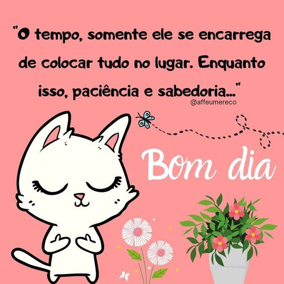 Mensagem de Bom dia com paciência e sabedoria