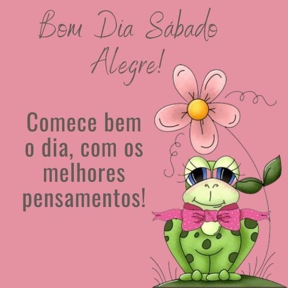 Bom dia sábado alegre