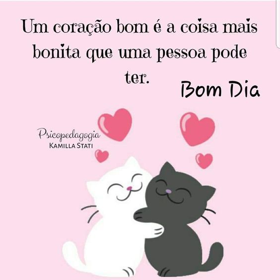 Um coração bom dia