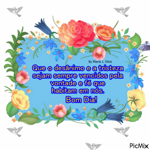 Bom dia pela vontade e fé