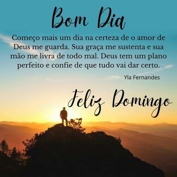 Começo mais um domingo