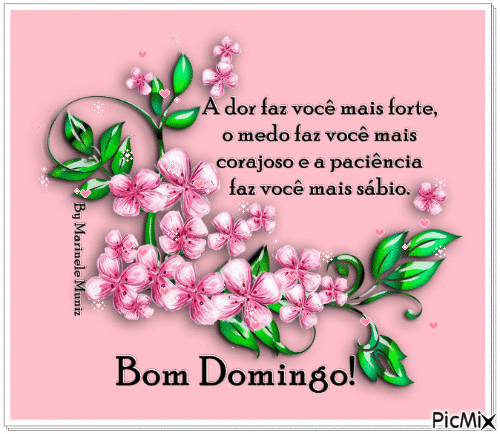 Bom domingo mais forte