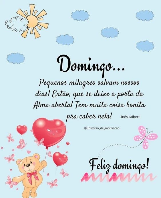 Domingo feliz domingo