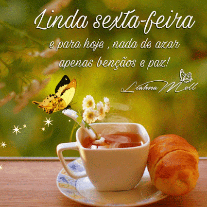 Linda sexta para hoje