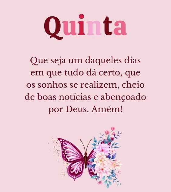 Quinta-feira abençoado por Deus