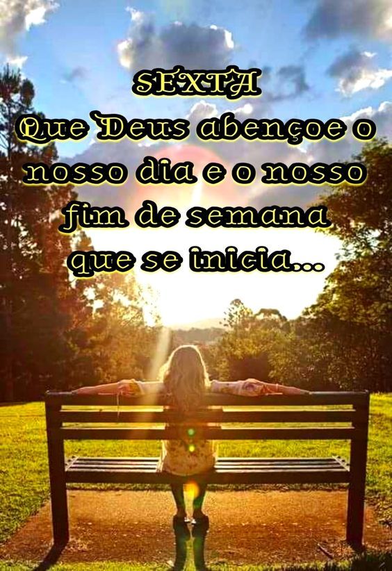 Sexta-feira que Deus abençoe