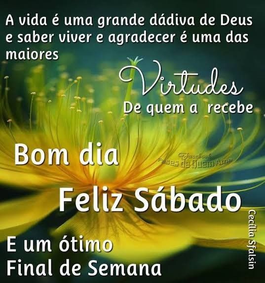 Um ótimo final de semana