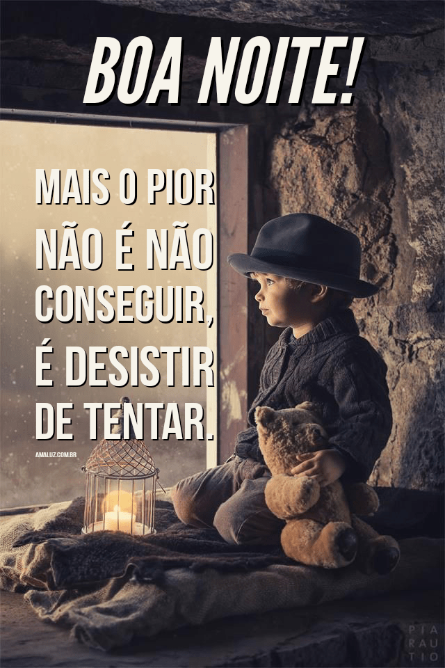 Boa noite com bonitas frases positivas