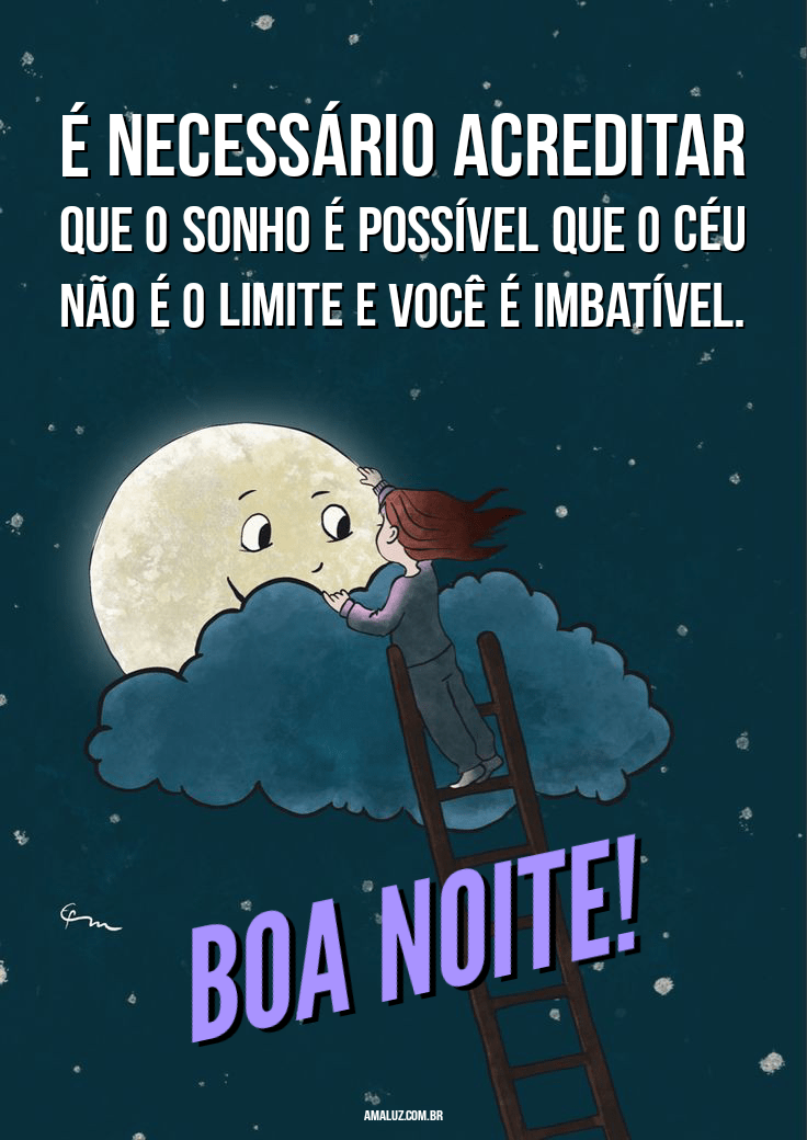 Boa noite tumblr com frases positivas bonitas