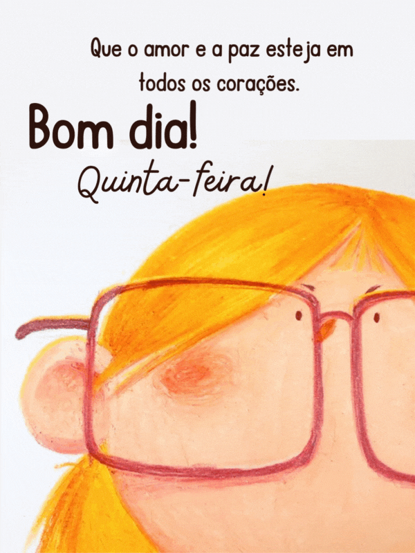 Bom dia quinta-feira amor