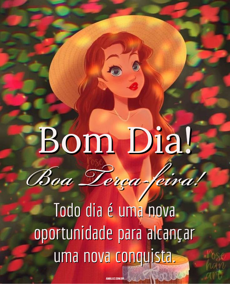 Bom dia boa terça-feira para Instagram