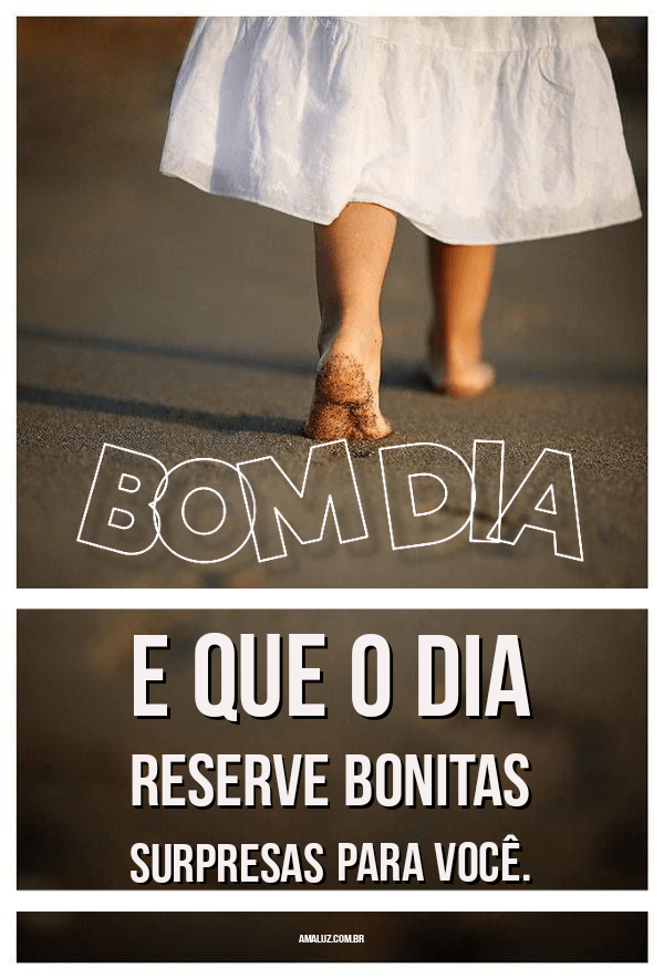 Bom dia com frases alegres e positivas