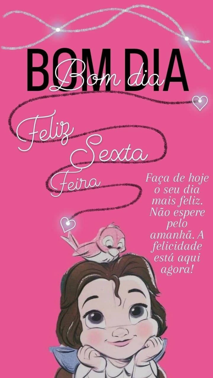 Bom dia feliz sexta-feira com lindas imagens para Instagram