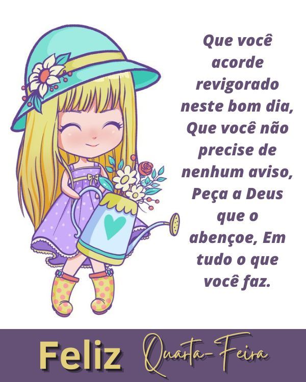 Que você acorde revigorante nessa manhã