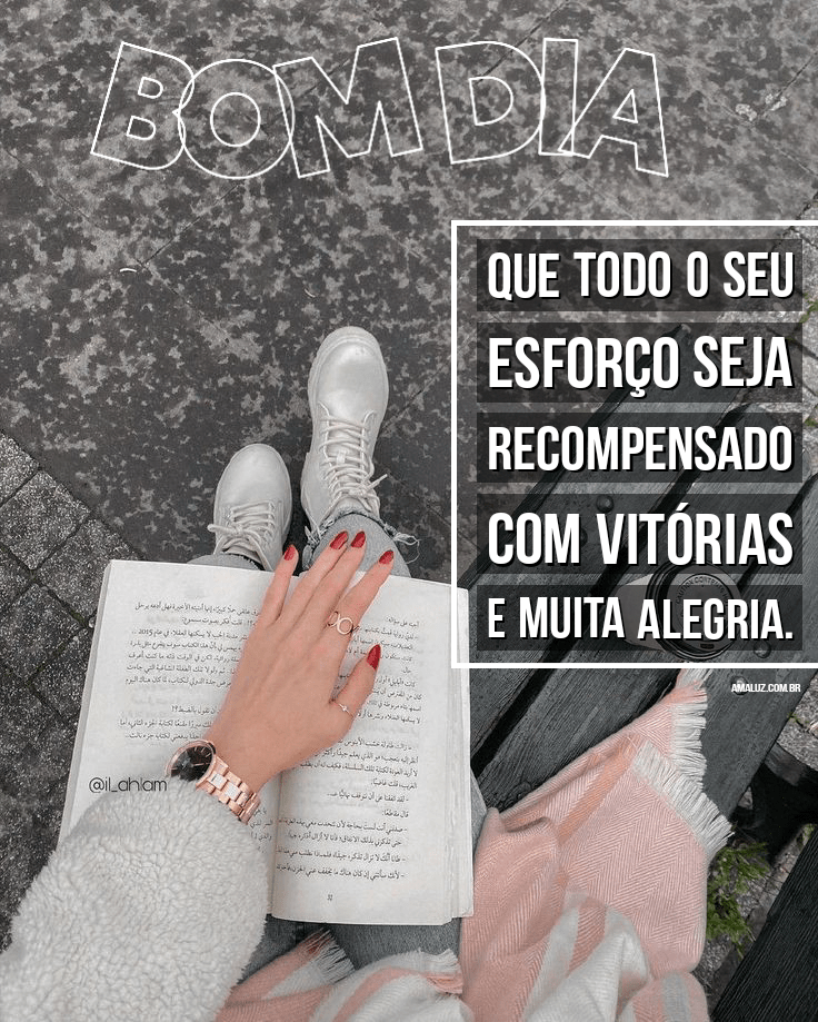 Frase de bom dia tumblr com positividade