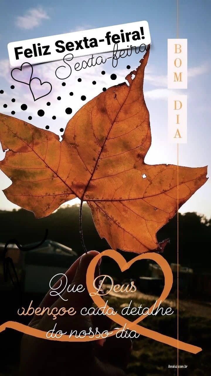 Frases abençoada de bom dia sexta para Instagram