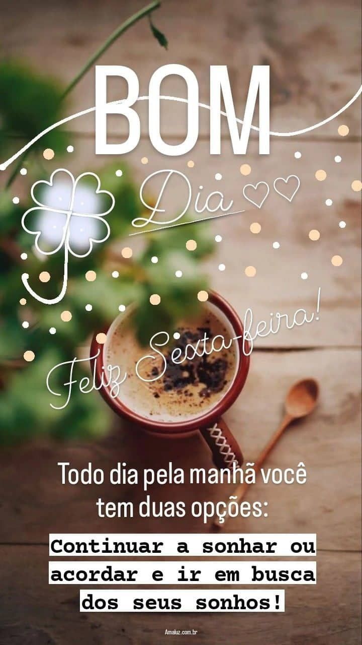 Frases de bom dia sexta