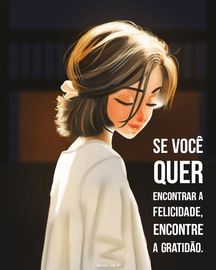 Frases de felicidade e gratidão para Instagram