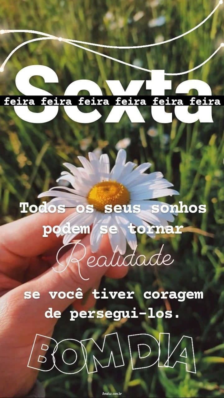 Imagens de bom dia sexta-feira para instagram