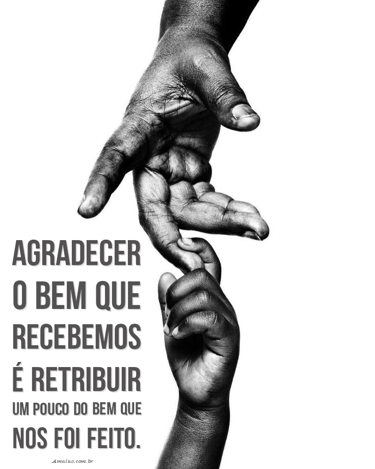 Mensagens lindas de gratidão