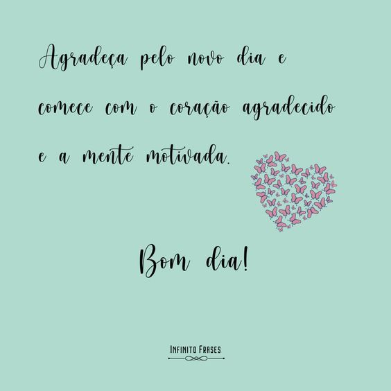 Agradeça pelo novo dia